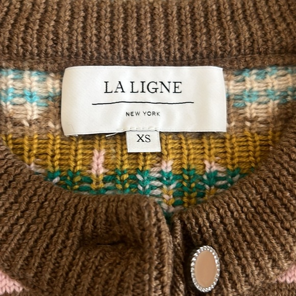 La Ligne Three Button Sweater - Picture 2 of 2